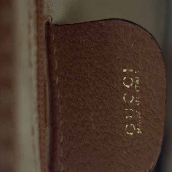 GUCCI VINTAGE DIANA LEATHER BAMBOO TOTE BAG - Picture 12 of 12